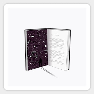 Book Space Travel Magnet